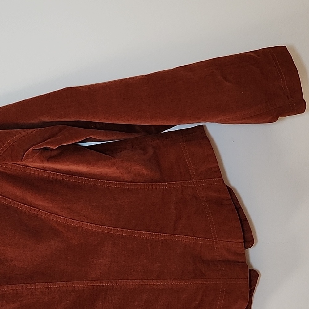 Peruvian Connection Hidalgo Velveteen Jacket Whiskey Size 8 - Picture 13 of 16